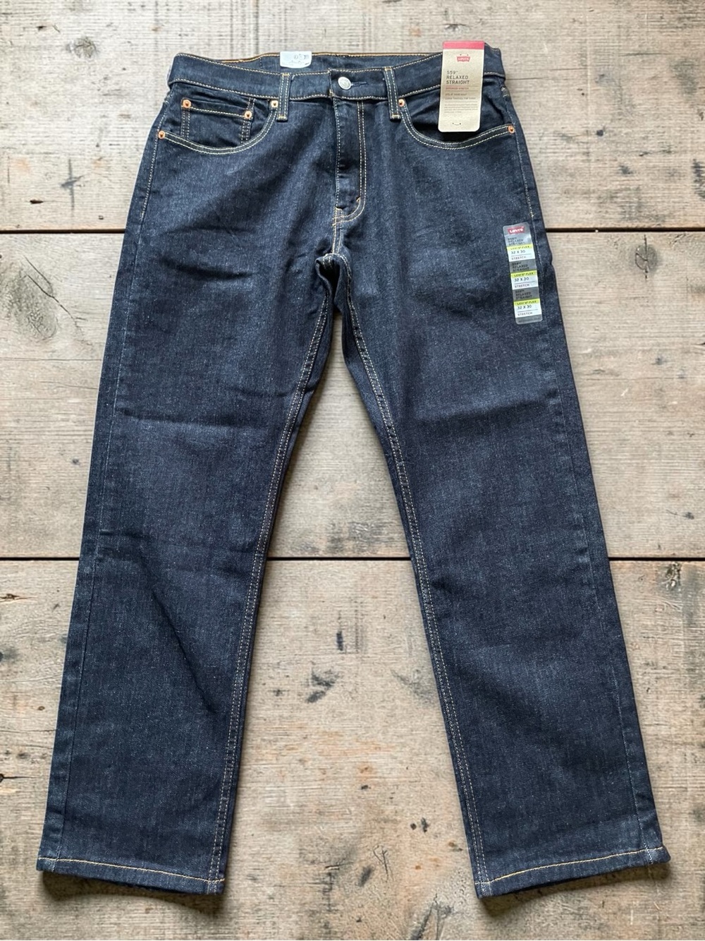 Levi's 559 Relaxed Straight Dark Blue Men’s Jeans 32x30 NWT
